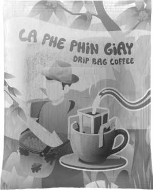 Cà Phê Phin Giấy - 02 - Trắng